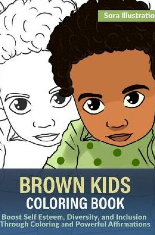 Cover of Brown Kids Coloring Book