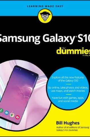 Cover of Samsung Galaxy S10 For Dummies