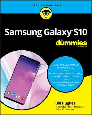 Book cover for Samsung Galaxy S10 For Dummies