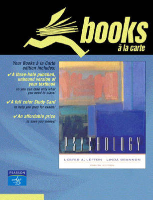 Book cover for Psychology, Books a la Carte Edition