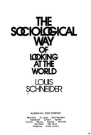 Book cover for Sociological Way of Looking at the World