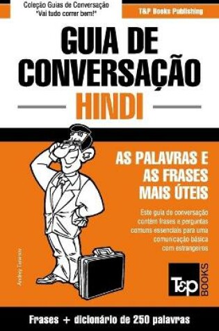 Cover of Guia de Conversacao Portugues-Hindi e mini dicionario 250 palavras