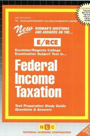 Cover of FEDERAL INCOME TAXATION