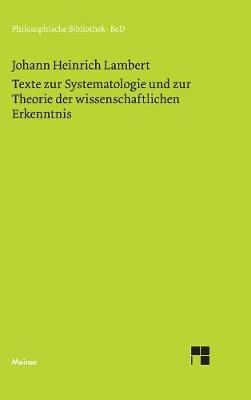 Book cover for Texte zur Systematologie und zur Theorie der wissenschaftlichen Erkenntnis