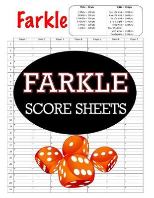 Book cover for Farkle Score Sheets
