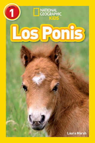 Cover of National Geographic Readers: Los Ponis (Ponies)