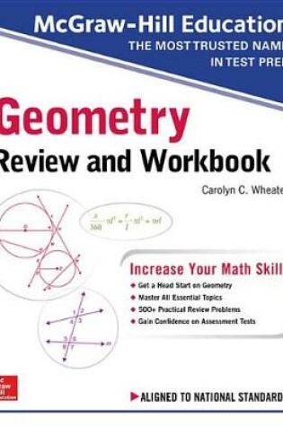 Cover of McGraw-Hill Education Geometry Review and Workbook