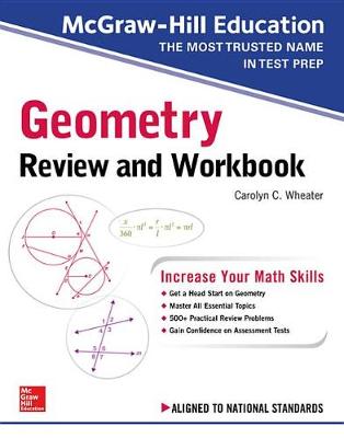 Book cover for McGraw-Hill Education Geometry Review and Workbook