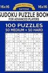 Book cover for Sudoku Puzzle Book For Advanced Players