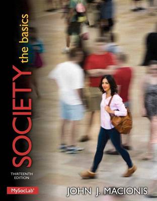 Book cover for Society: The Basics with MySocLab Access Card Package