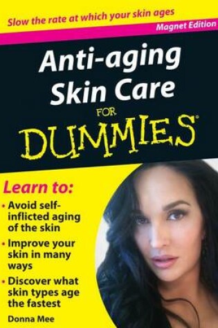 Cover of Anti-aging Skin Scare for Dummies