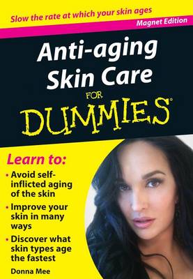 Book cover for Anti-aging Skin Scare for Dummies