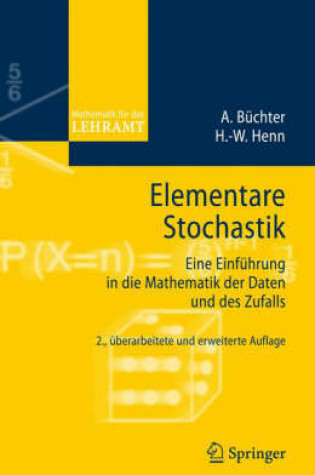 Cover of Elementare Stochastik