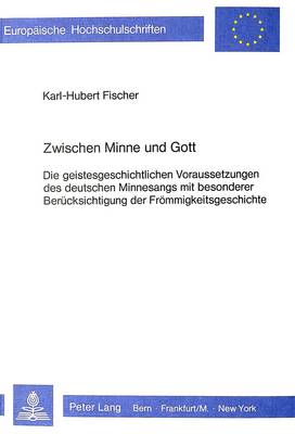 Book cover for Zwischen Minne Und Gott