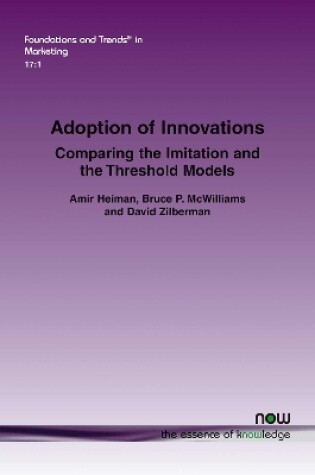 Cover of Adoption of Innovations