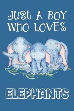 Cover of Just A Boy Who Loves Elephants