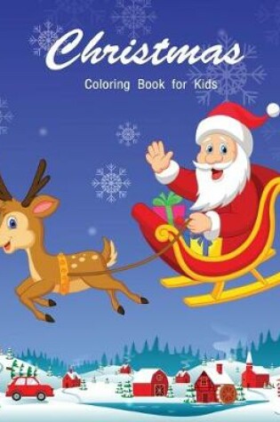 Cover of Christmas Coloring Book for Kids