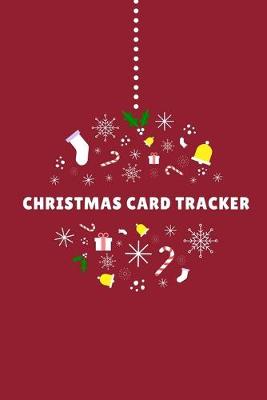 Book cover for Christmas Card Tracker