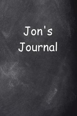 Cover of Jon Personalized Name Journal Custom Name Gift Idea Jon