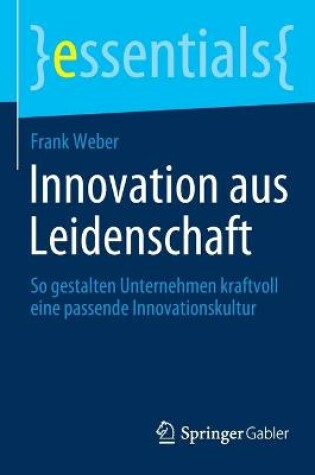 Cover of Innovation aus Leidenschaft