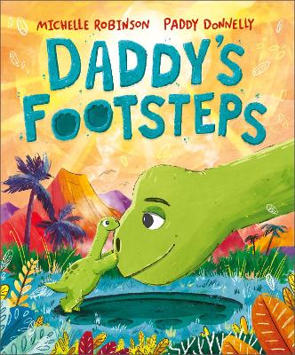 Book cover for Daddy's Footsteps