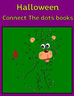 Book cover for Halloween connect the dots books