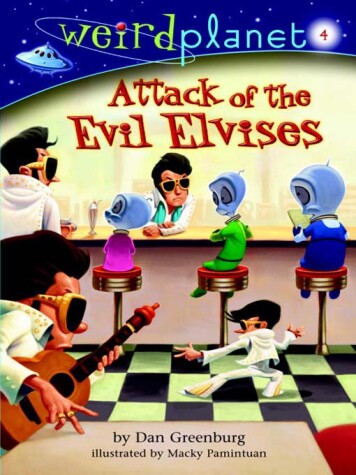 Book cover for Attack of the Evil Elvises