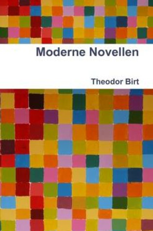 Cover of Moderne Novellen