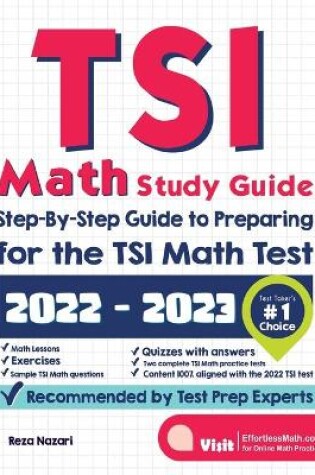 Cover of TSI Math Study Guide