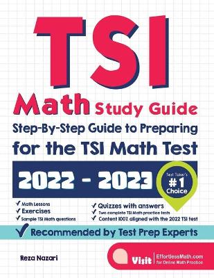 Book cover for TSI Math Study Guide