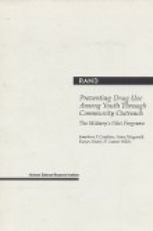 Cover of Preventing Drug Use among Youth through Community Outreach