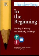 Book cover for In the Beginning Handwriting