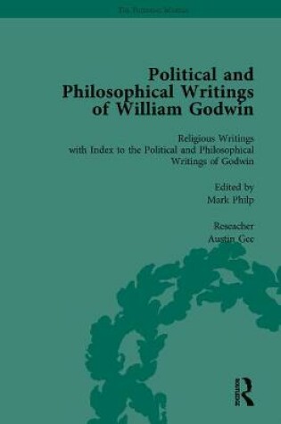 Cover of The Political and Philosophical Writings of William Godwin vol 7