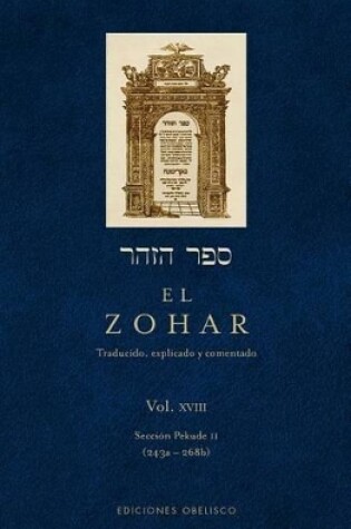 Cover of Zohar, El XVIII