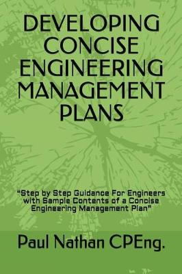 Book cover for Developing Concise Engineering Management Plans