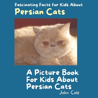 Book cover for A Picture Book for Kids About Persian Cats