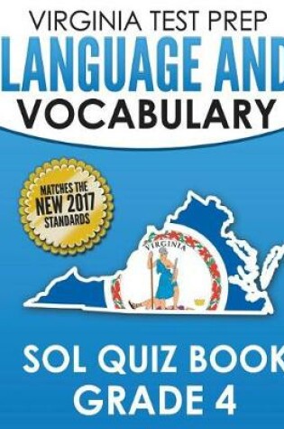 Cover of Virginia Test Prep Language & Vocabulary Sol Quiz Book Grade 4