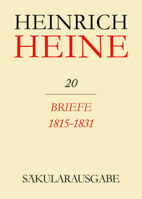 Cover of Briefe 1815-1831