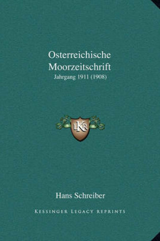 Cover of Osterreichische Moorzeitschrift