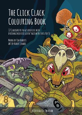 Book cover for The Click Clack Colouring Book