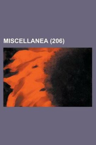 Cover of Miscellanea (206)