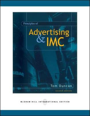 Book cover for Principles of Advertising & IMC w/ AdSim CD-ROM