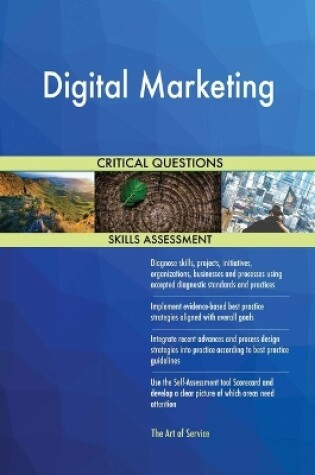 Cover of Digital Marketing Critical Questions Skills Assessment