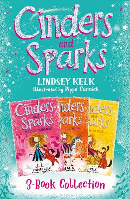 Book cover for Cinders & Sparks 3-book Story Collection