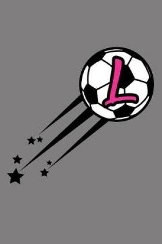 Cover of L Monogram Initial Soccer Journal