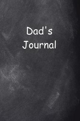 Cover of Dad's Journal Chalkboard Design