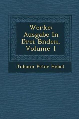 Cover of Werke