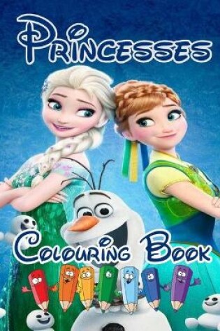 Cover of Princesses Colouring Book