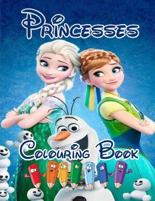 Book cover for Princesses Colouring Book