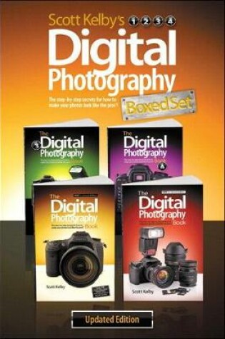 Cover of Scott Kelby's Digital Photography Boxed Set, Parts 1, 2, 3, and 4, Updated Edition